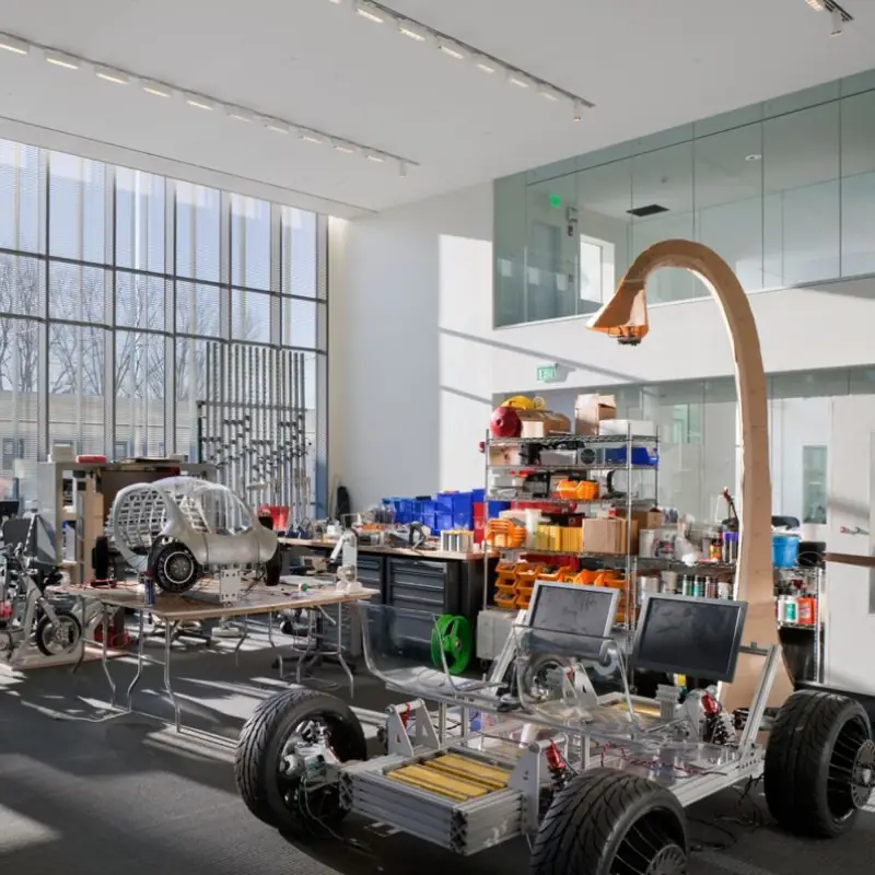 Makerspace — engineering and fabrication workshop